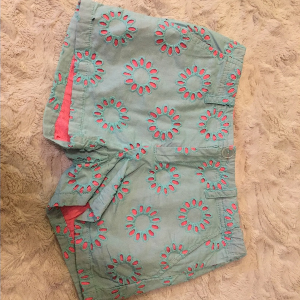 Gap kids blue and peach shorts💝